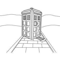 Dibujo para colorear: Doctor Who (Películas y Series de TV) #153239 - Dibujos para Colorear e Imprimir Gratis