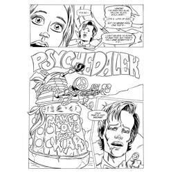Dibujo para colorear: Doctor Who (Películas y Series de TV) #153330 - Dibujos para Colorear e Imprimir Gratis