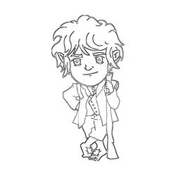 Dibujo para colorear: El Hobbit (Películas y Series de TV) #70937 - Dibujos para Colorear e Imprimir Gratis
