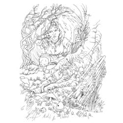 Dibujo para colorear: El Hobbit (Películas y Series de TV) #70951 - Dibujos para Colorear e Imprimir Gratis