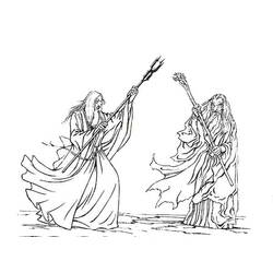Dibujo para colorear: El Hobbit (Películas y Series de TV) #71071 - Dibujos para Colorear e Imprimir Gratis