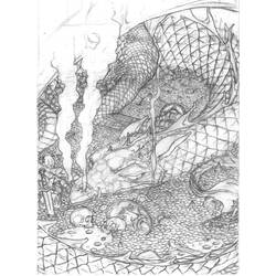 Dibujo para colorear: El Hobbit (Películas y Series de TV) #71086 - Dibujos para Colorear e Imprimir Gratis