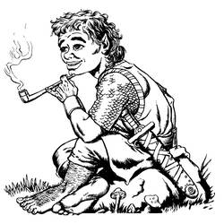 Dibujo para colorear: El Hobbit (Películas y Series de TV) #71124 - Dibujos para Colorear e Imprimir Gratis