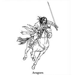 Dibujo para colorear: El Hobbit (Películas y Series de TV) #71302 - Dibujos para Colorear e Imprimir Gratis