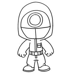 Dibujo para colorear: El Juego del Calamar (Películas y Series de TV) #176274 - Dibujos para Colorear e Imprimir Gratis