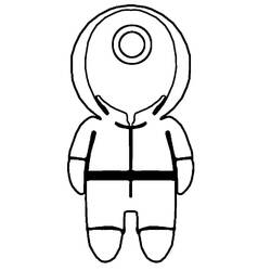 Dibujo para colorear: El Juego del Calamar (Películas y Series de TV) #176277 - Dibujos para Colorear e Imprimir Gratis
