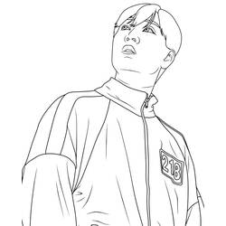 Dibujo para colorear: El Juego del Calamar (Películas y Series de TV) #176292 - Dibujos para Colorear e Imprimir Gratis