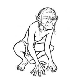 Dibujo para colorear: El Señor de los Anillos (Películas y Series de TV) #69901 - Dibujos para Colorear e Imprimir Gratis