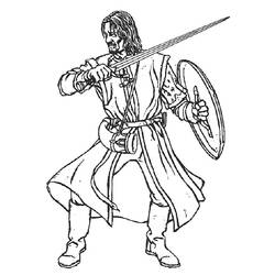 Dibujo para colorear: El Señor de los Anillos (Películas y Series de TV) #69903 - Dibujos para Colorear e Imprimir Gratis