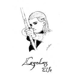 Dibujo para colorear: El Señor de los Anillos (Películas y Series de TV) #69913 - Dibujos para Colorear e Imprimir Gratis