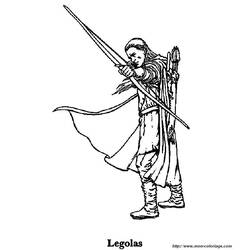 Dibujo para colorear: El Señor de los Anillos (Películas y Series de TV) #69934 - Dibujos para Colorear e Imprimir Gratis