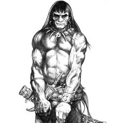 Dibujo para colorear: El Señor de los Anillos (Películas y Series de TV) #69991 - Dibujos para Colorear e Imprimir Gratis
