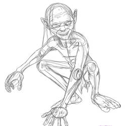 Dibujo para colorear: El Señor de los Anillos (Películas y Series de TV) #69997 - Dibujos para Colorear e Imprimir Gratis