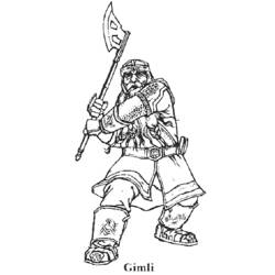 Dibujo para colorear: El Señor de los Anillos (Películas y Series de TV) #69999 - Dibujos para Colorear e Imprimir Gratis