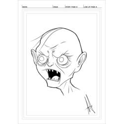 Dibujo para colorear: El Señor de los Anillos (Películas y Series de TV) #70020 - Dibujos para Colorear e Imprimir Gratis