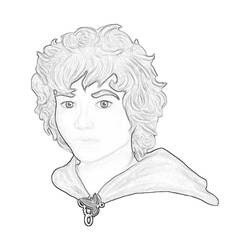 Dibujo para colorear: El Señor de los Anillos (Películas y Series de TV) #70059 - Dibujos para Colorear e Imprimir Gratis