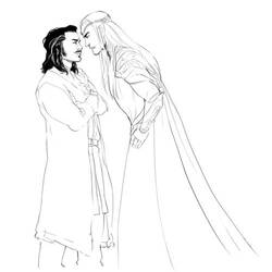 Dibujo para colorear: El Señor de los Anillos (Películas y Series de TV) #70088 - Dibujos para Colorear e Imprimir Gratis