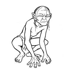 Dibujo para colorear: El Señor de los Anillos (Películas y Series de TV) #70101 - Dibujos para Colorear e Imprimir Gratis