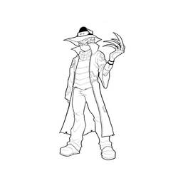 Dibujo para colorear: Freddy Krueger (Películas y Series de TV) #202280 - Dibujos para Colorear e Imprimir Gratis