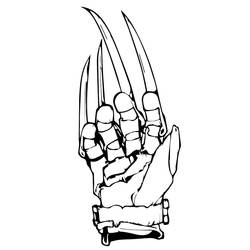 Dibujo para colorear: Freddy Krueger (Películas y Series de TV) #202286 - Dibujos para Colorear e Imprimir Gratis