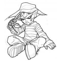 Dibujo para colorear: Freddy Krueger (Películas y Series de TV) #202287 - Dibujos para Colorear e Imprimir Gratis