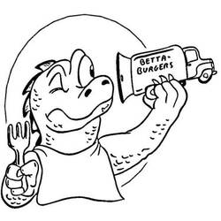 Dibujo para colorear: Godzilla (Películas y Series de TV) #173076 - Dibujos para Colorear e Imprimir Gratis