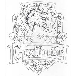Dibujo para colorear: Gryffondor (Películas y Series de TV) #189827 - Dibujos para Colorear e Imprimir Gratis