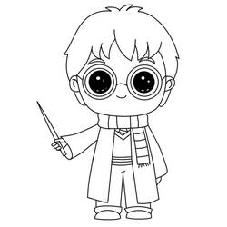 Dibujo Harry Potter (Películas y Series de TV) #215274 para imprimir y colorear