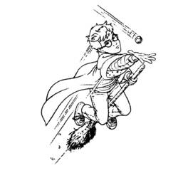 Dibujo para colorear: Harry Potter (Películas y Series de TV) #69516 - Dibujos para Colorear e Imprimir Gratis