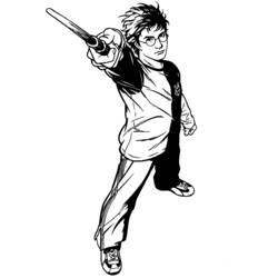 Dibujo para colorear: Harry Potter (Películas y Series de TV) #69559 - Dibujos para Colorear e Imprimir Gratis