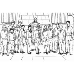 Dibujo para colorear: Harry Potter (Películas y Series de TV) #69565 - Dibujos para Colorear e Imprimir Gratis