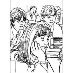 Dibujo para colorear: Harry Potter (Películas y Series de TV) #69611 - Dibujos para Colorear e Imprimir Gratis
