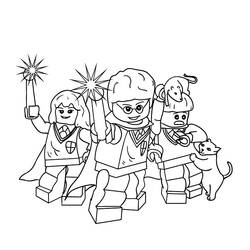 Dibujo para colorear: Harry Potter (Películas y Series de TV) #69620 - Dibujos para Colorear e Imprimir Gratis