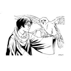 Dibujo para colorear: Harry Potter (Películas y Series de TV) #69710 - Dibujos para Colorear e Imprimir Gratis