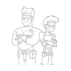 Dibujo para colorear: Henry Danger (Películas y Series de TV) #188399 - Dibujos para Colorear e Imprimir Gratis