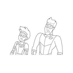 Dibujos para colorear: Henry Danger - Dibujos para Colorear e Imprimir Gratis