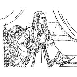 Dibujo para colorear: Juego de Tronos (Películas y Series de TV) #151471 - Dibujos para Colorear e Imprimir Gratis