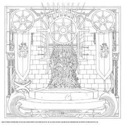 Dibujo para colorear: Juego de Tronos (Películas y Series de TV) #151477 - Dibujos para Colorear e Imprimir Gratis