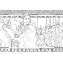 Dibujo para colorear: Juego de Tronos (Películas y Series de TV) #151512 - Dibujos para Colorear e Imprimir Gratis