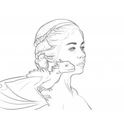 Dibujos para colorear: Juego de Tronos - Dibujos para Colorear e Imprimir Gratis