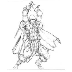 Dibujo para colorear: Juego de Tronos (Películas y Series de TV) #151544 - Dibujos para Colorear e Imprimir Gratis