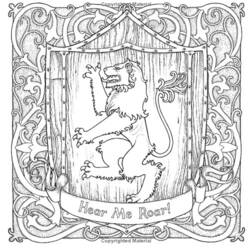 Dibujo para colorear: Juego de Tronos (Películas y Series de TV) #151759 - Dibujos para Colorear e Imprimir Gratis