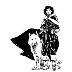Dibujo para colorear: Juego de Tronos (Películas y Series de TV) #151793 - Dibujos para Colorear e Imprimir Gratis