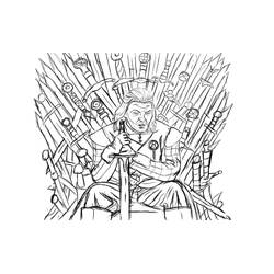 Dibujo para colorear: Juego de Tronos (Películas y Series de TV) #151882 - Dibujos para Colorear e Imprimir Gratis