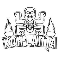 Dibujos para colorear: Koh Lanta - Dibujos para Colorear e Imprimir Gratis