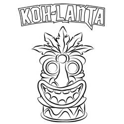Dibujo para colorear: Koh Lanta (Películas y Series de TV) #214364 - Dibujos para Colorear e Imprimir Gratis