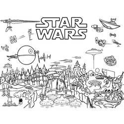 Dibujo La Guerra de las Galaxias (Películas y Series de TV) #172348 para imprimir y colorear