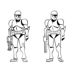 Dibujo para colorear: La Guerra de las Galaxias (Películas y Series de TV) #70582 - Dibujos para Colorear e Imprimir Gratis