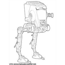 Dibujo para colorear: La Guerra de las Galaxias (Películas y Series de TV) #70592 - Dibujos para Colorear e Imprimir Gratis