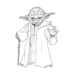 Dibujo para colorear: La Guerra de las Galaxias (Películas y Series de TV) #70620 - Dibujos para Colorear e Imprimir Gratis